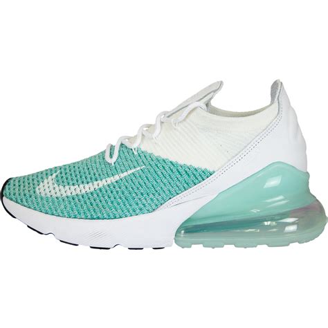 Nike Air Max 270 React Weiß Türkis Gelb 